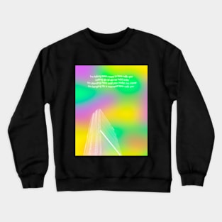 Hanging by a moment Crewneck Sweatshirt